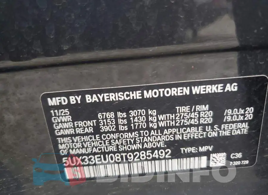 5UX33EU08T9285492 Photo# 13