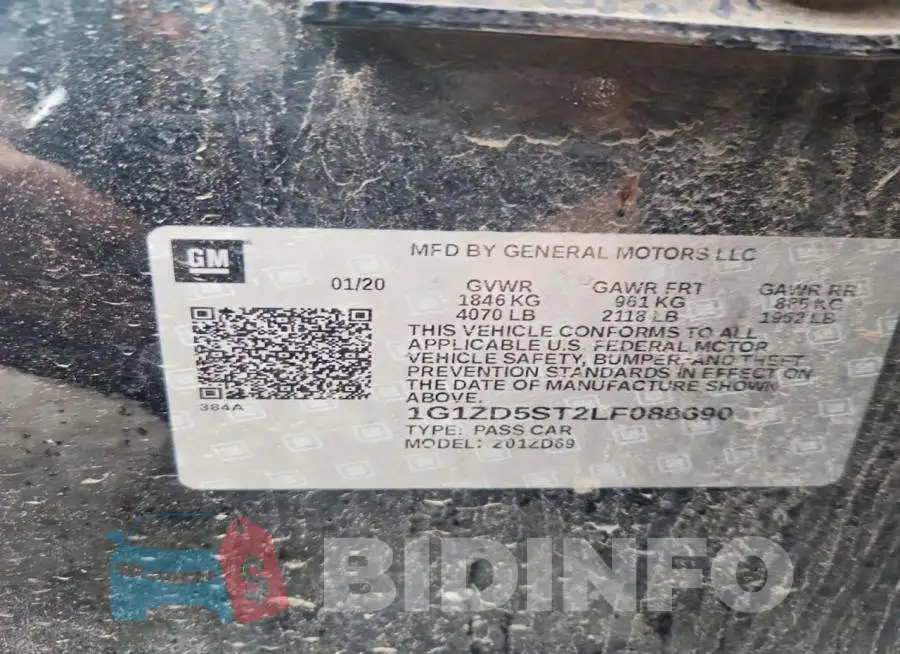 1G1ZD5ST2LF088690 Photo# 12