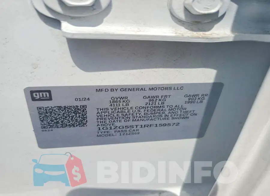 1G1ZG5ST1RF159572 Photo# 12