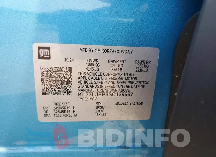KL77LJEP3SC139667 Photo# 13