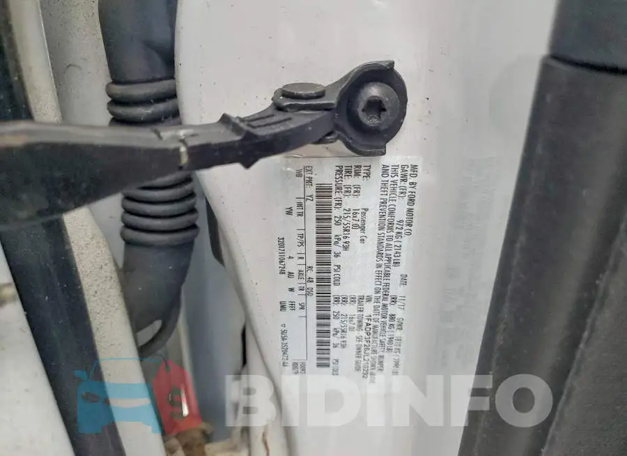 1FADP3F26JL210292 Photo# 12