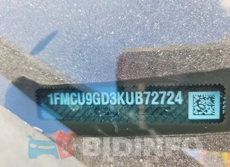 1FMCU9GD3KUB72724 Photo# 12