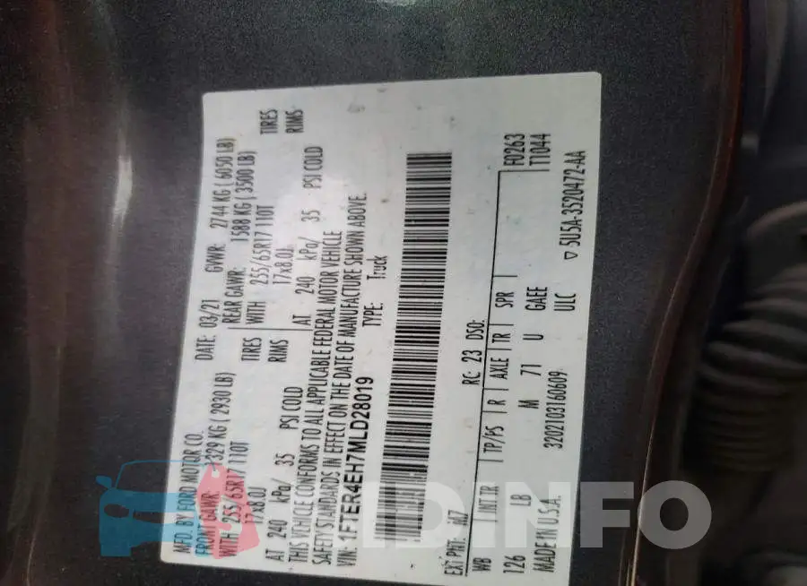 1FTER4EH7MLD28019 Photo# 12