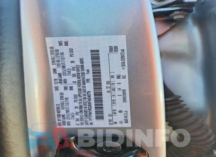 1FTFW1RGXKFA54579 Photo# 12