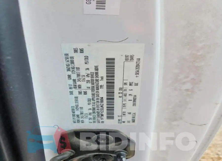 1FTMF1C53JKC18694 Photo# 12