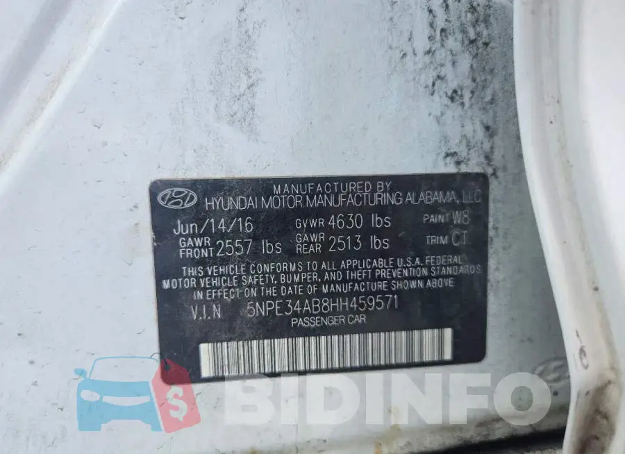 5NPE34AB8HH459571 Photo# 12
