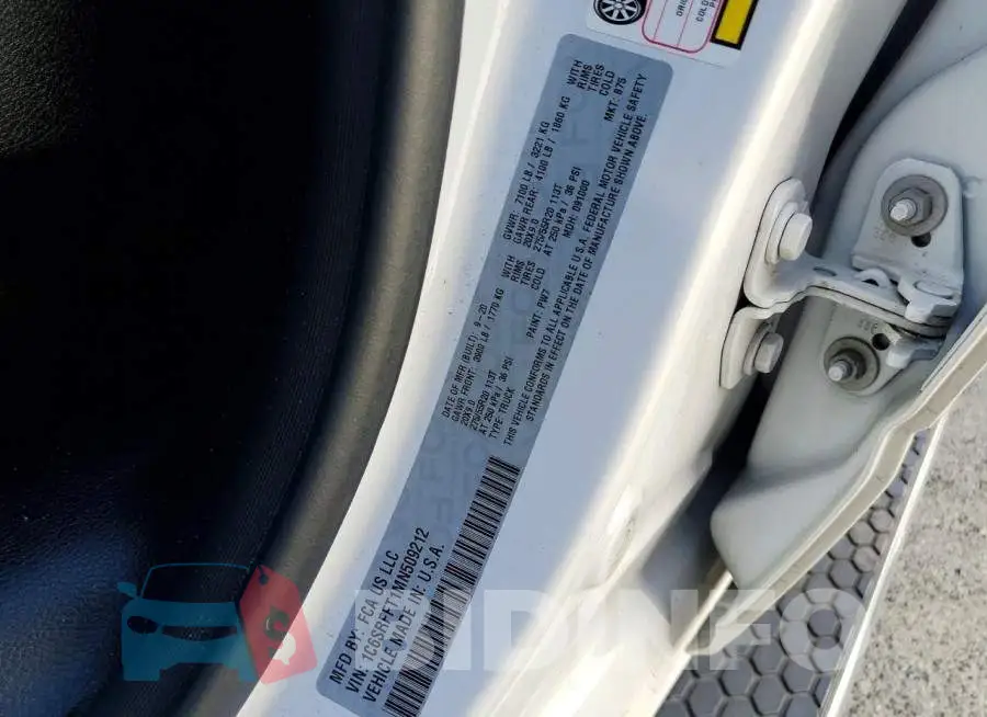 1C6SRFFT1MN509212 Photo# 12