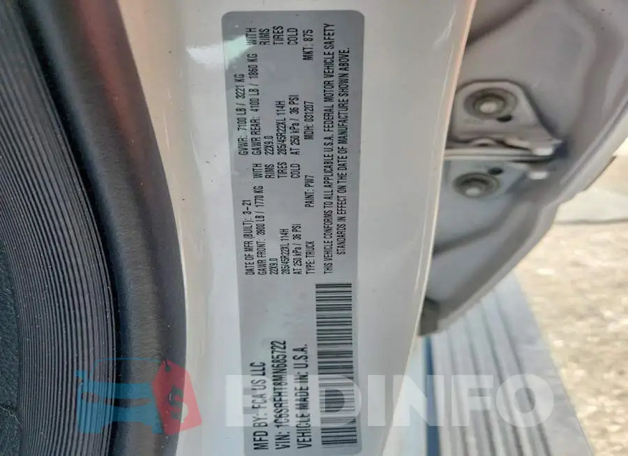 1C6SRFHT8MN685722 Photo# 13