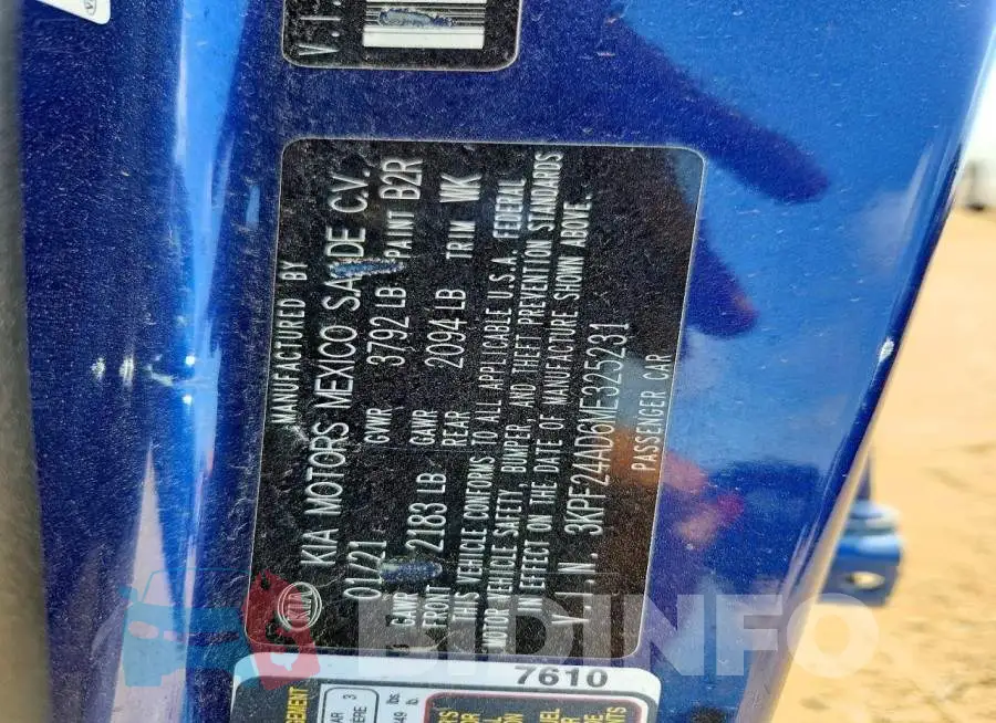 3KPF24AD6ME325231 Photo# 12