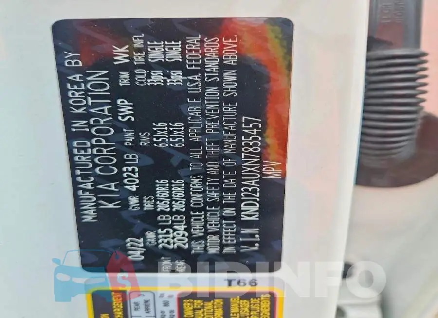 KNDJ23AUXN7835457 Photo# 13