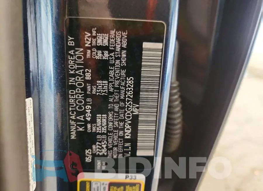 KNDPVCDG2S7263285 Photo# 13