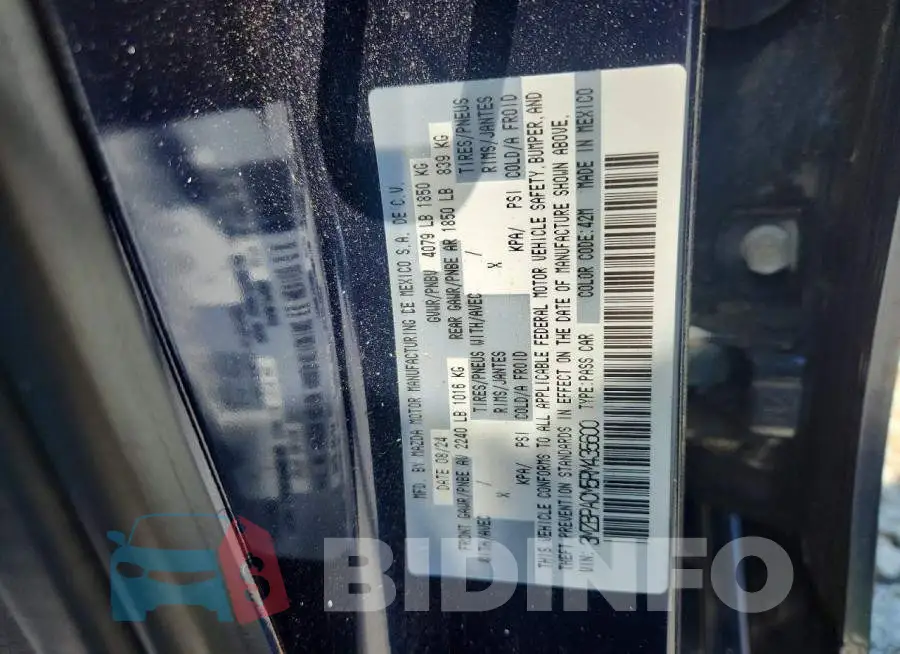 3MZBPACM5RM435600 Photo# 12