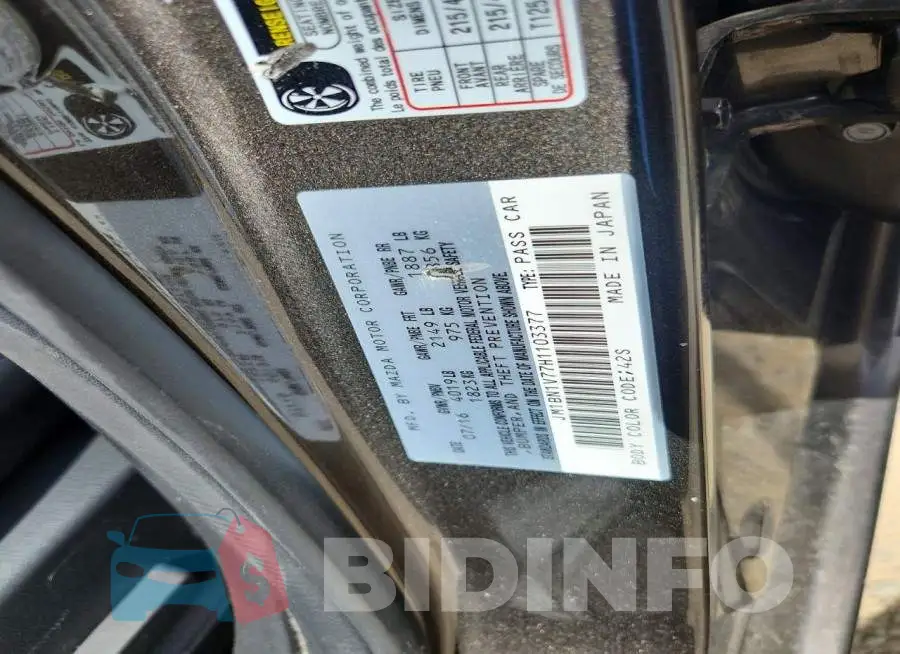 JM1BN1V77H1103377 Photo# 12
