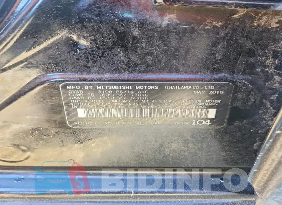 ML32F3FJ4HHF07298 Photo# 13