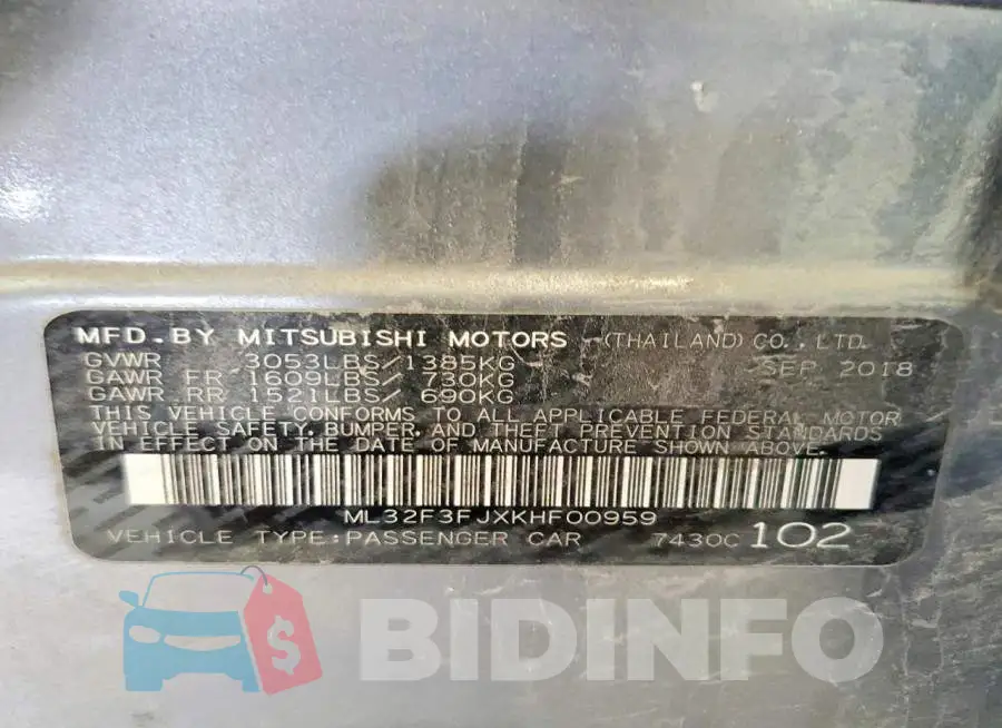 ML32F3FJXKHF00959 Photo# 13