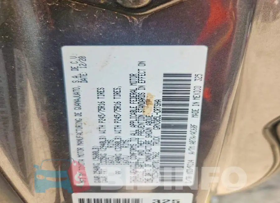 3TYSZ5AN2MT017962 Photo# 12