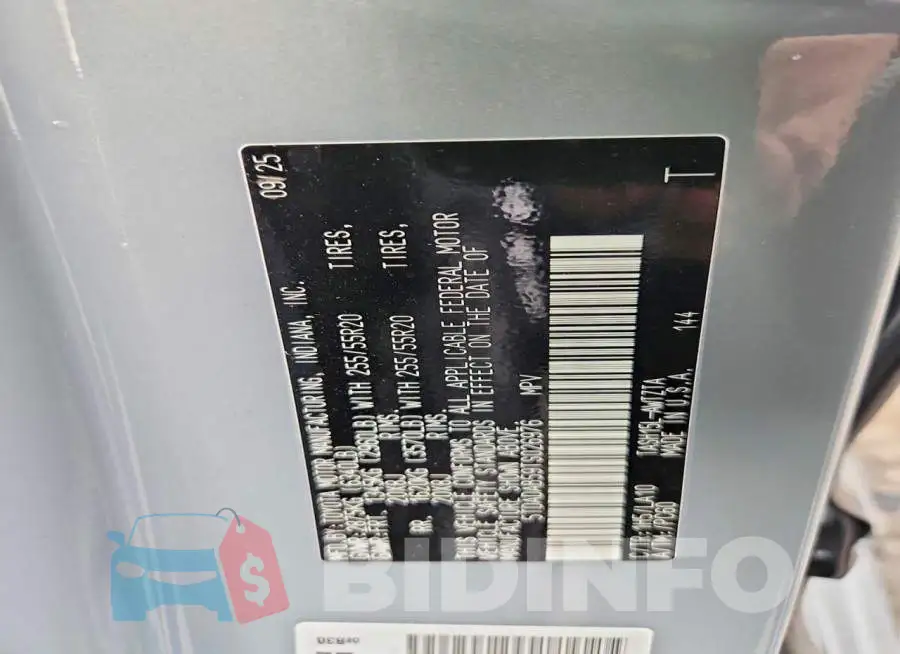 5TDADAB59TS026976 Photo# 14