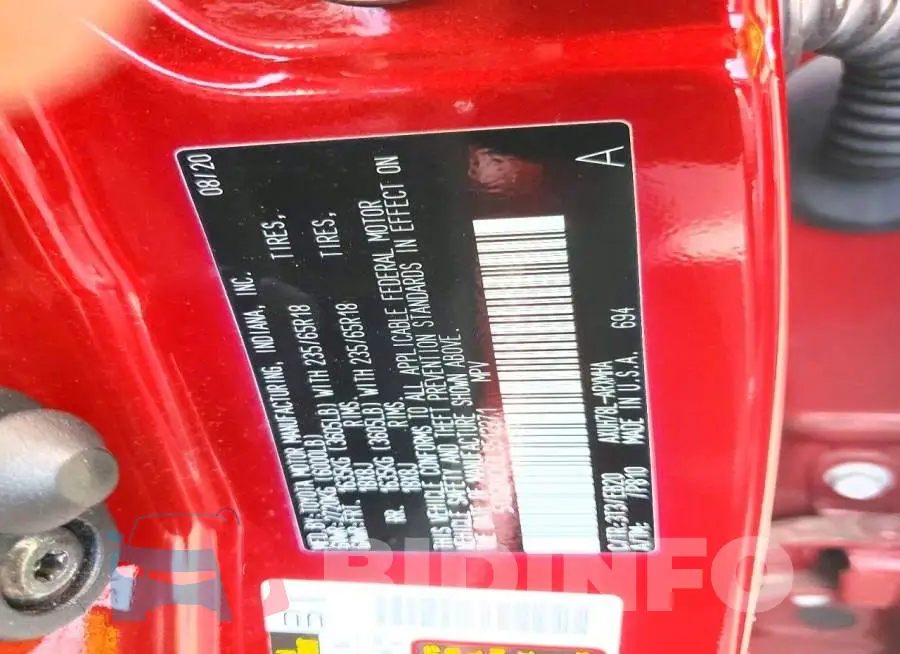 5TDGBRCH3LS512271 Photo# 12