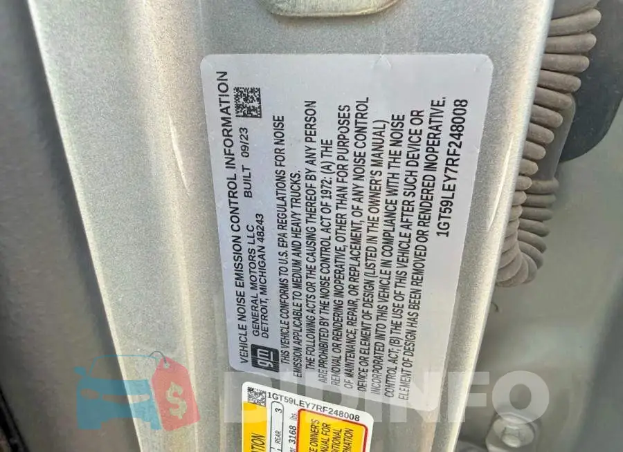 1GT59LEY7RF248008 Photo# 10