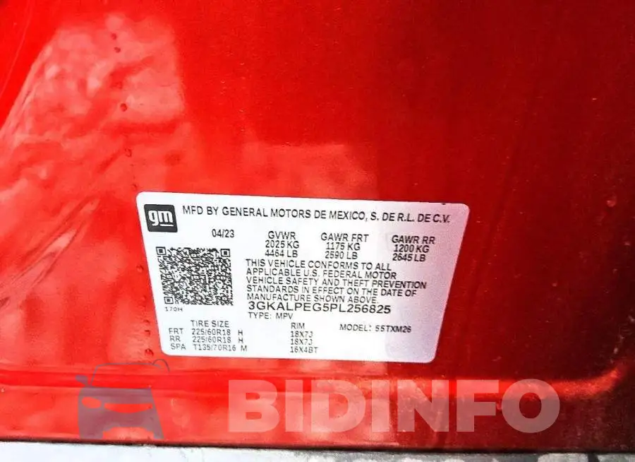3GKALPEG5PL256825 Photo# 13