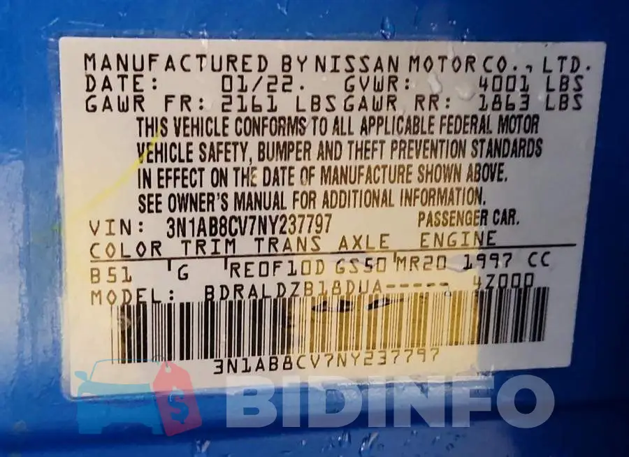 3N1AB8CV7NY237797 Photo# 13