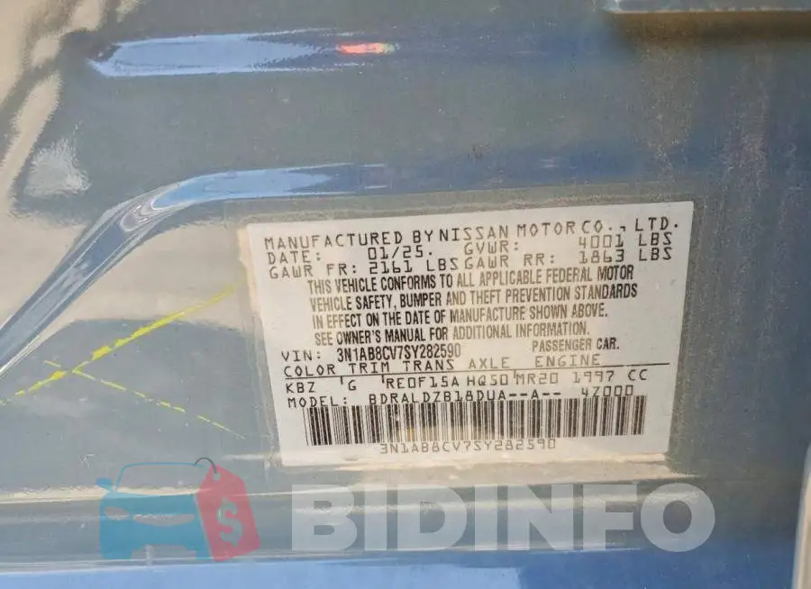 3N1AB8CV7SY282590 Photo# 13
