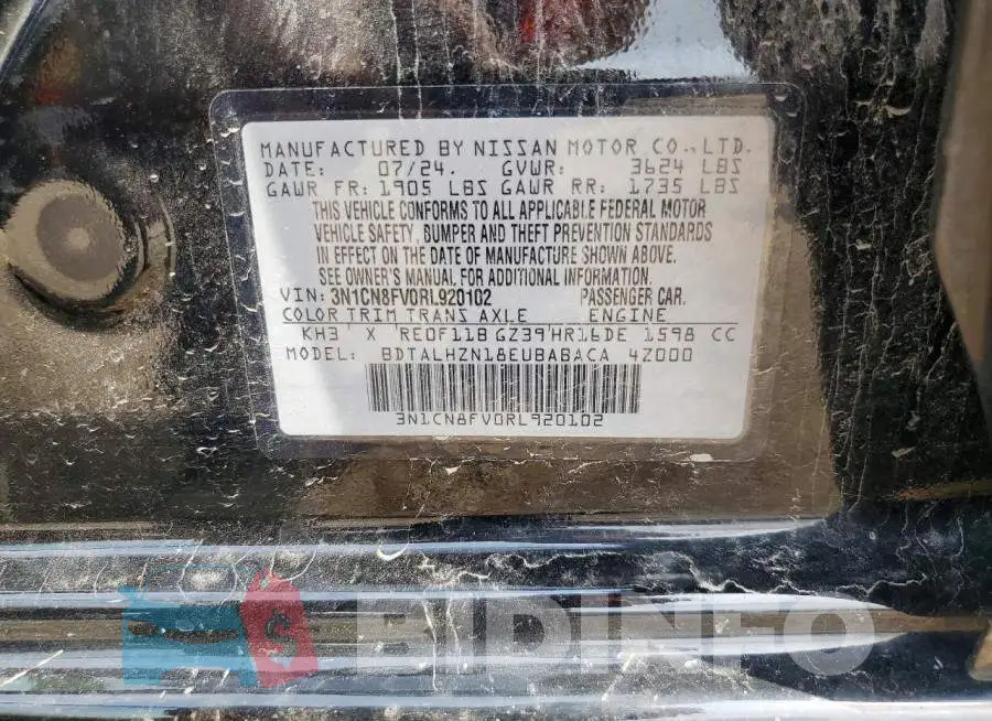 3N1CN8FV0RL920102 Photo# 12