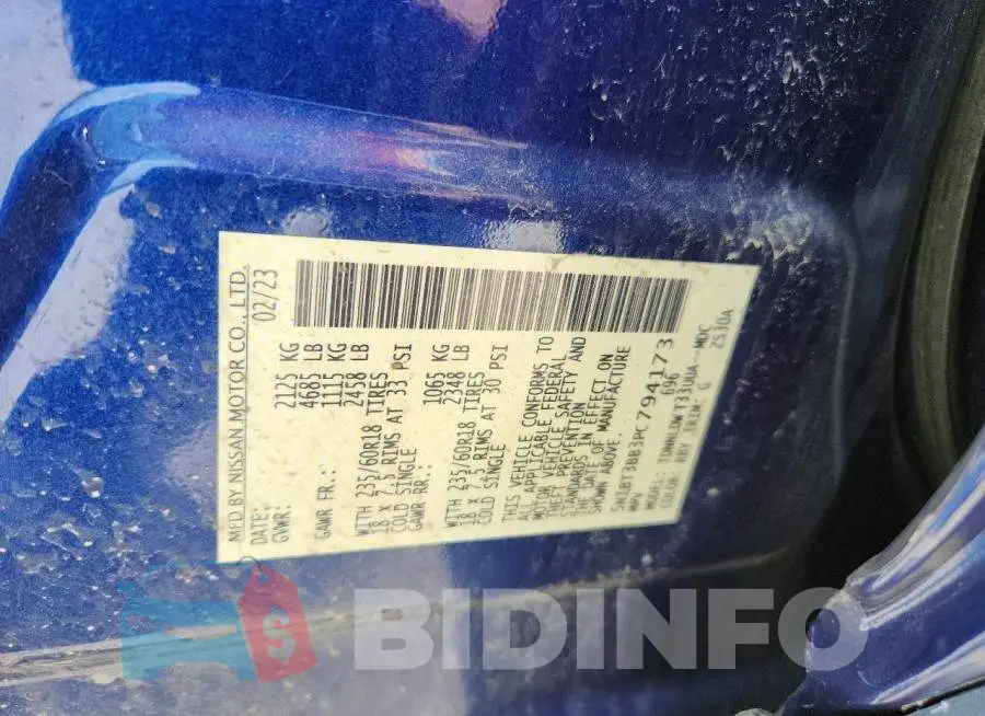 5N1BT3BB3PC794173 Photo# 13
