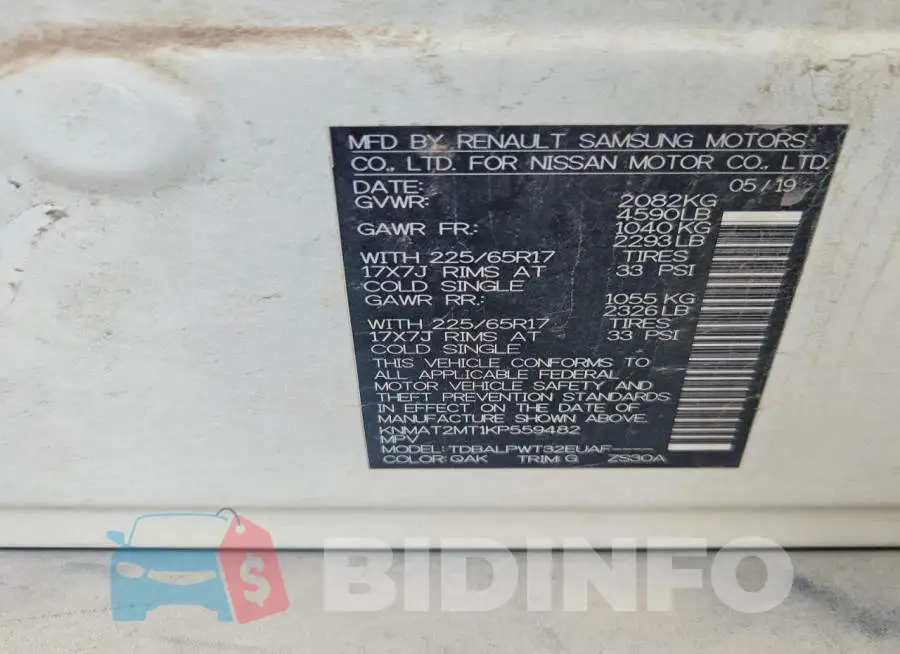 KNMAT2MT1KP559482 Photo# 12