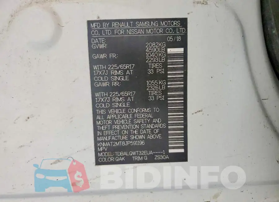 KNMAT2MT8JP591196 Photo# 13