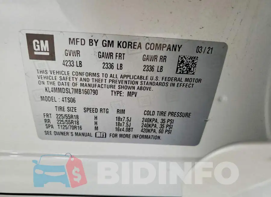 KL4MMDSL7MB160790 Photo# 12