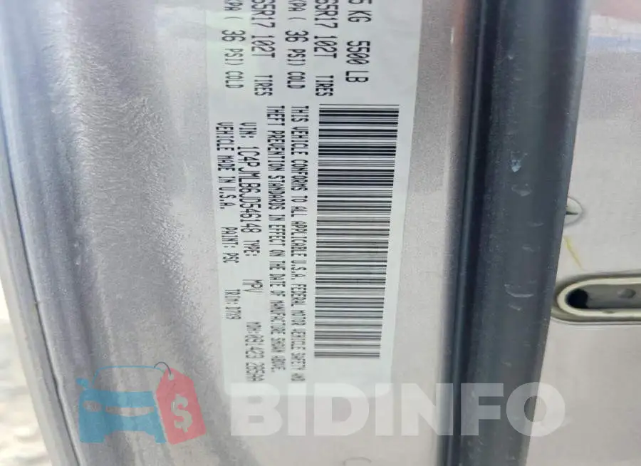1C4PJMLB6JD546148 Photo# 13