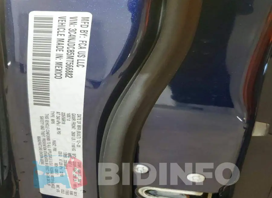 3C4NJDCB5MT566882 Photo# 13