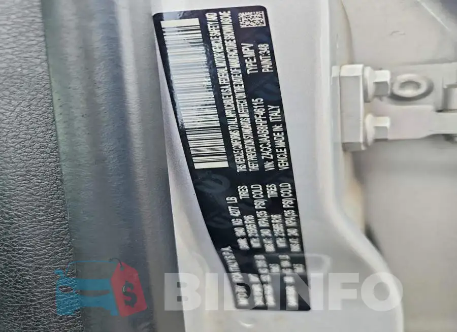 ZACCJAAB8HPF46115 Photo# 12