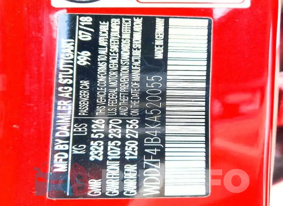 WDDZF4JB4KA520055 Photo# 13
