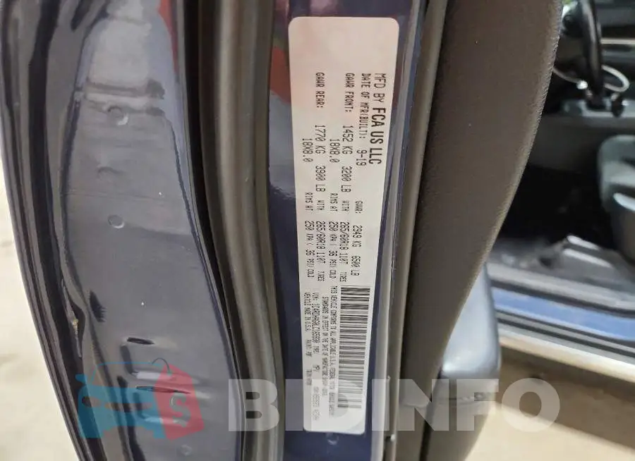 1C4RDHAG0LC165930 Photo# 13