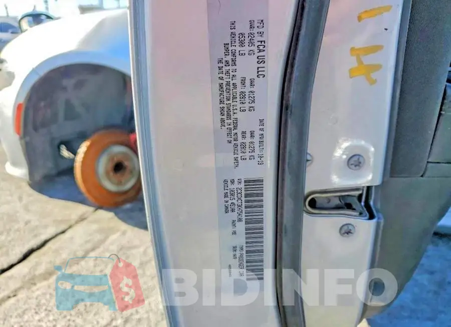 2C3CDXCT3KH754108 Photo# 12