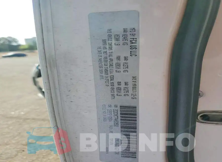 2C3CDXCT7HH539582 Photo# 12