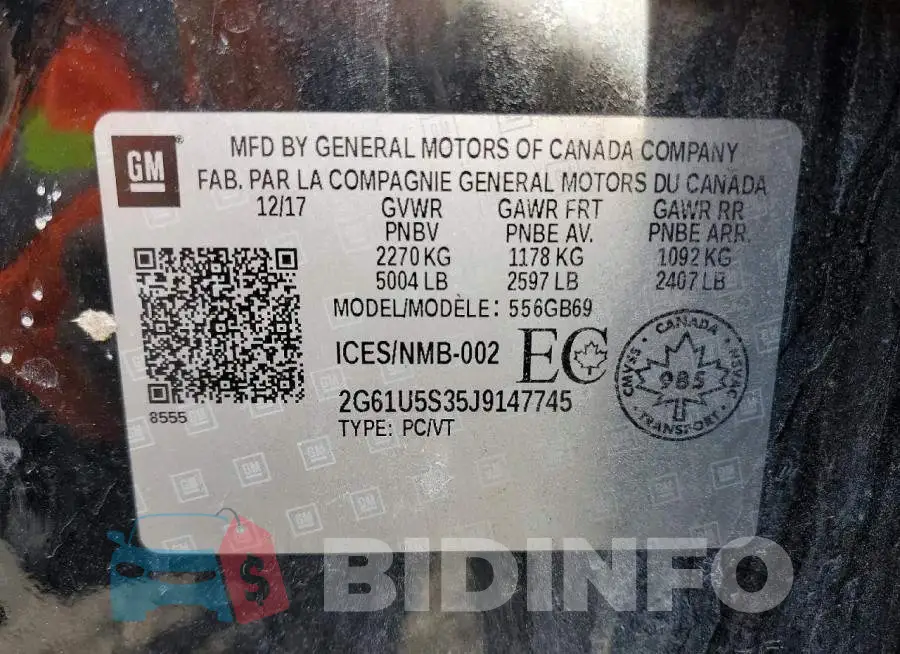 2G61U5S35J9147745 Photo# 12