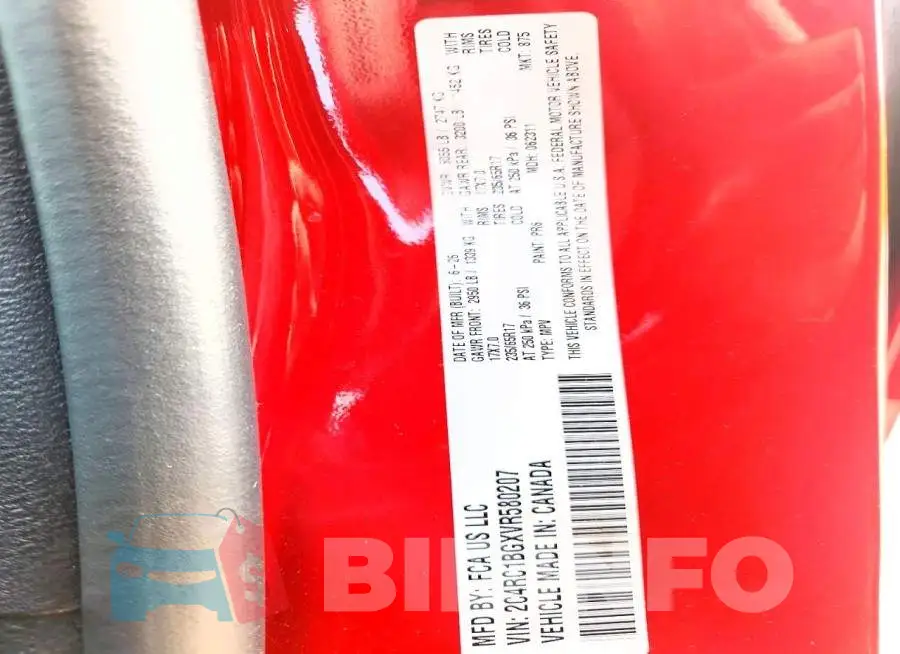 2C4RC1BGXVR580207 Photo# 13
