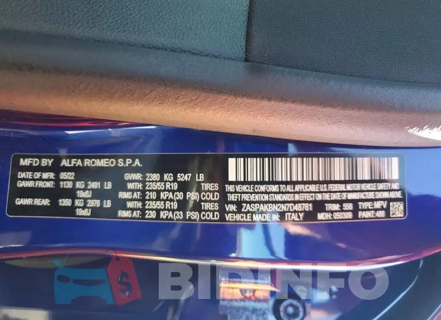 ZASPAKBN2N7D48761 Photo# 12