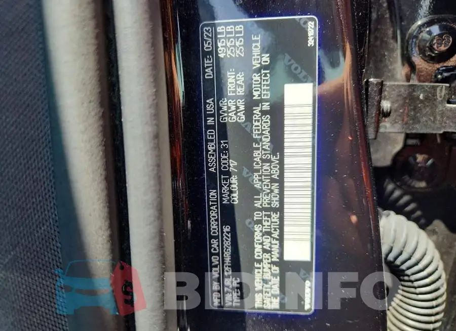 7JRL12FH4RG282216 Photo# 12