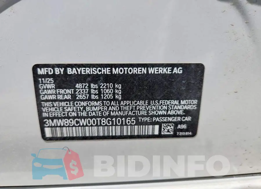 3MW89CW00T8G10165 Photo# 12