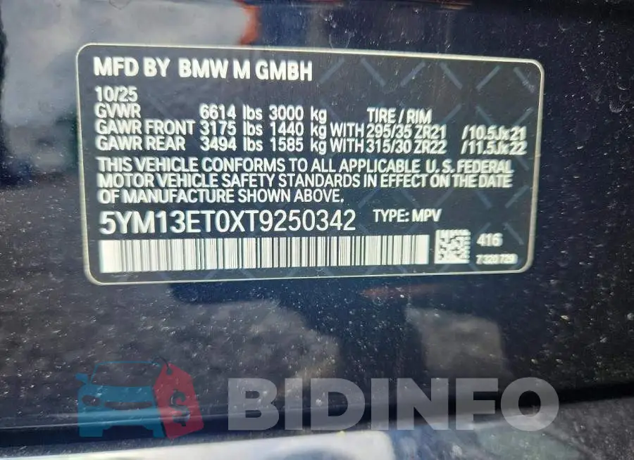 5YM13ET0XT9250342 Photo# 13