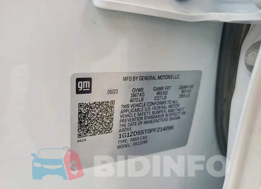 1G1ZD5ST0PF214096 Photo# 12