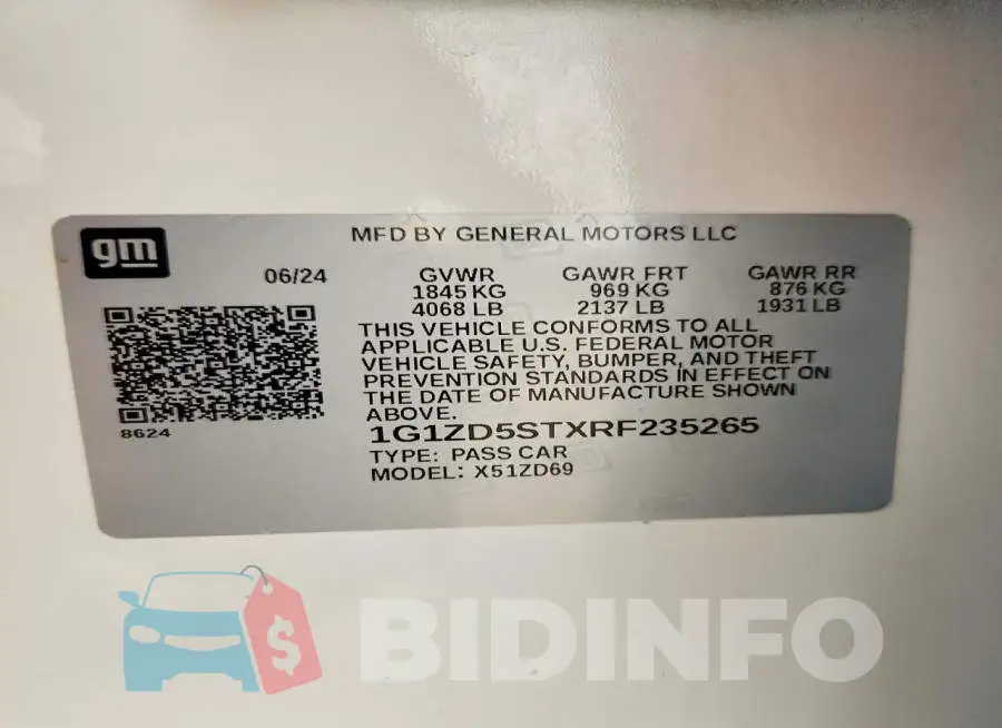 1G1ZD5STXRF235265 Photo# 12