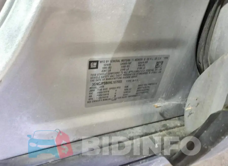 3GNCJPSB8HL167665 Photo# 13