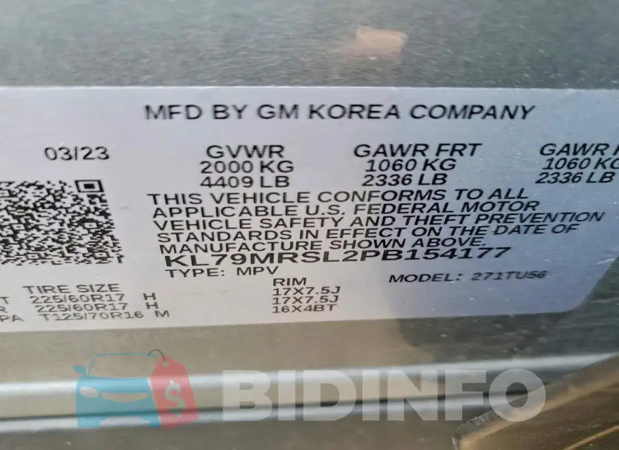 KL79MRSL2PB154177 Photo# 13
