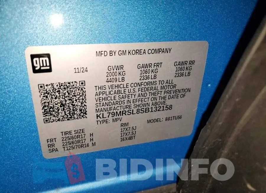 KL79MRSL8SB132158 Photo# 13
