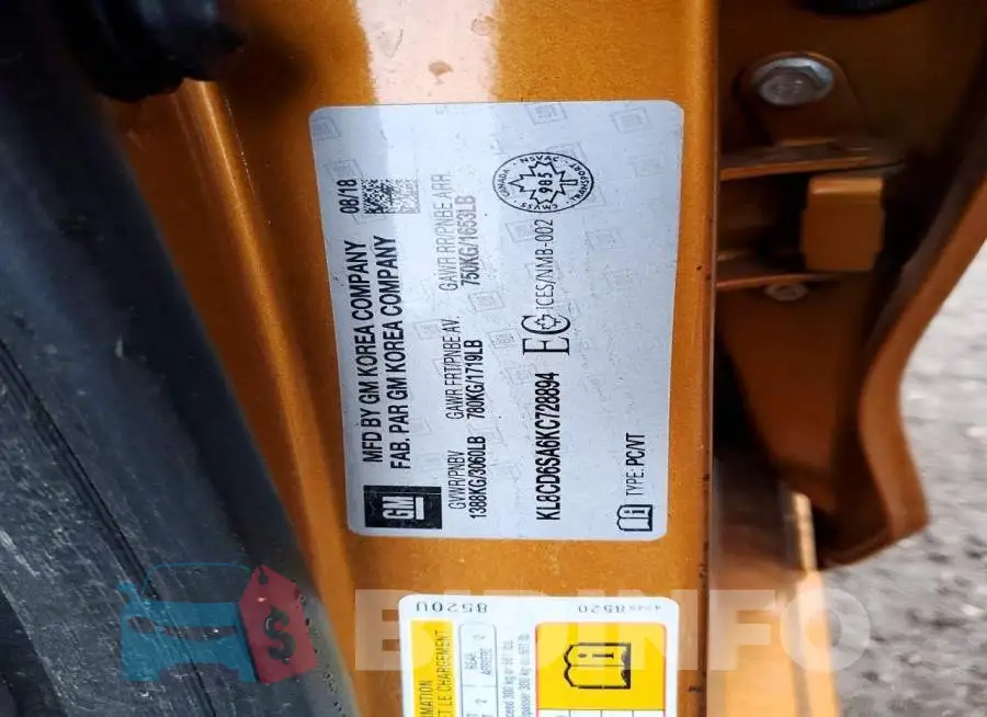 KL8CD6SA6KC728894 Photo# 12